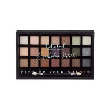Paleta de farduri Dodo Girl, 21 culori, Color Your Shades, A