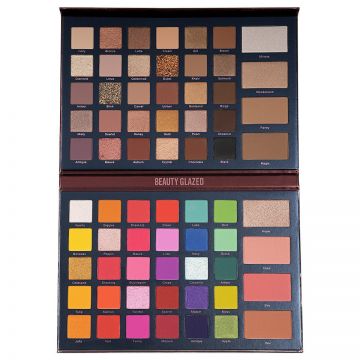 Paleta Machiaj Beauty Glazed Mix&Match, 68 culori