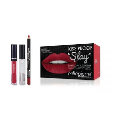 Set de buze Kiss Proof Slay Kit Hothead - Bellapierre