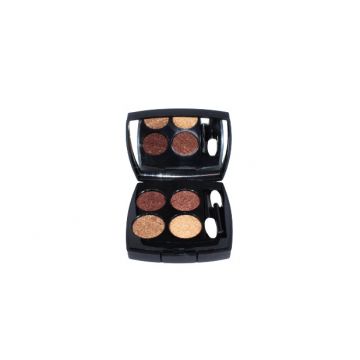 Trusa farduri de ochi, Chanel, Les 4 Ombres Tweed, 01 Tweed Cuivre