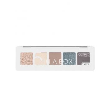 CATRICE 5 IN A BOX MINI EYESHADOW PALETTE PALETA DE FARDURI MINI MODERN SMOKEY LOOK 040