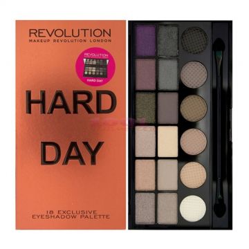 MAKEUP REVOLUTION LONDON HARD DAY EYESHADOW PALETTE