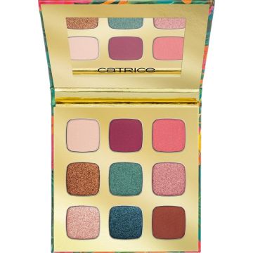Paleta de fard de pleoape 9 nuante Tropic Exotic Catrice