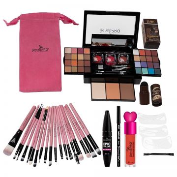 Set Machiaj Diva Beauty Box + CADOURI