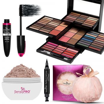 Set Machiaj Paradise MakeUp SensoPRO Milano + CADOURI