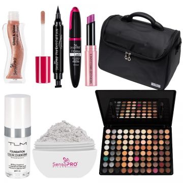 Set Machiaj Back to School #05 + CADOU Luciu Buze, Corector & Pudra