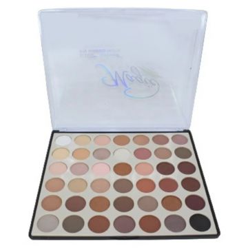 Paleta farduri de ochi, Gulflower, Magic, 42 culori naturale, mate, satinate, metalice si stralucitoare ieftina