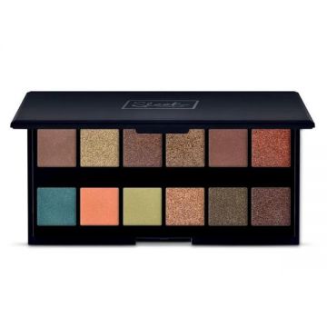 Paleta Farduri - Sleek MakeUP i-Divine Eyeshadow Palette, nuanta Grounded, 12 g