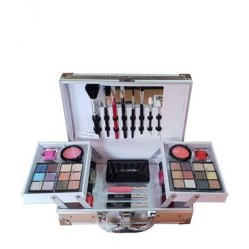 Trusa Machiaj + Geanta depozitare cosmetice Magic Color Makeup Kit New Collection Trusa Machiaj + Geanta depozitare cosmetice Magic Color Makeup Kit New Collection